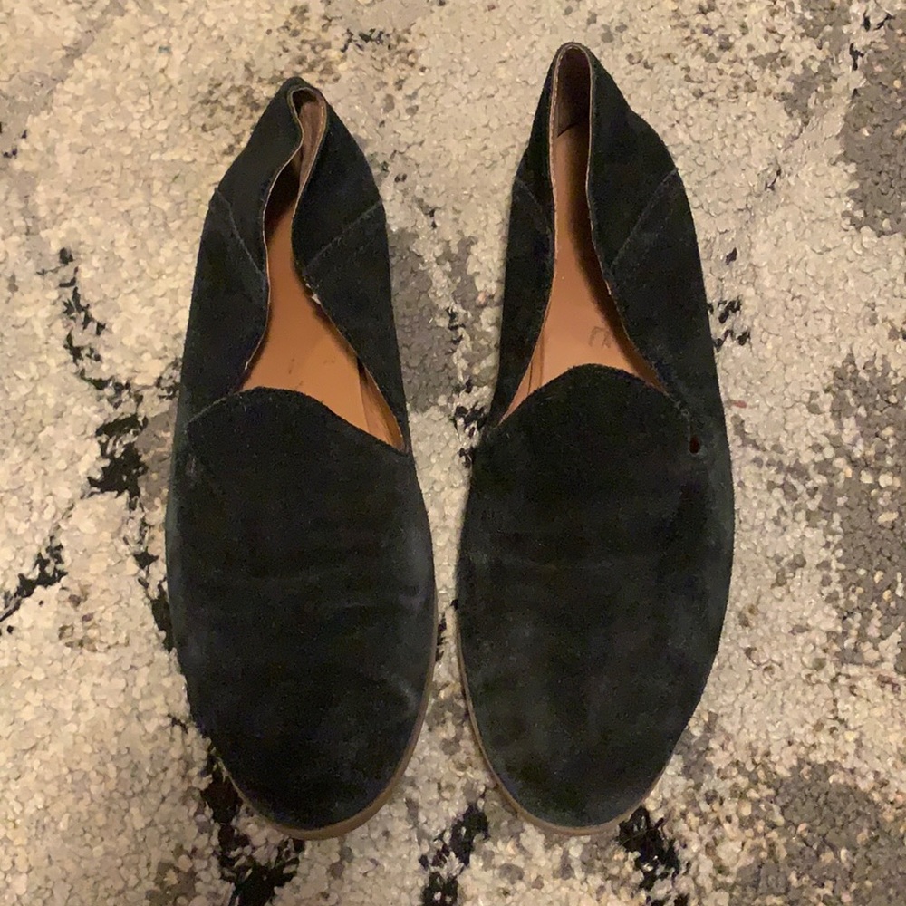 Franco Sarto Velvet Flats